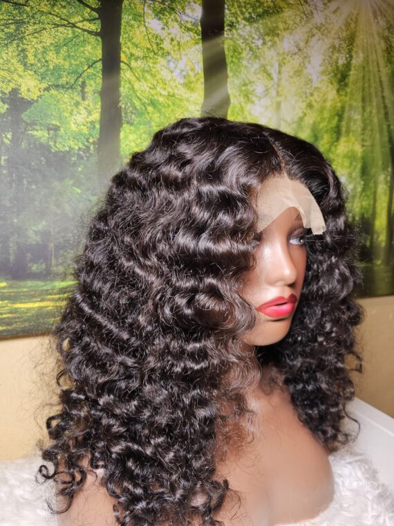 India raw curly wig