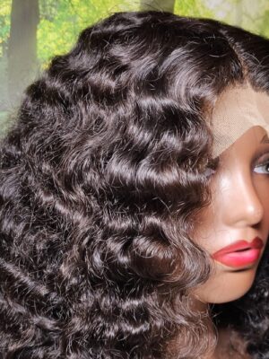 India raw curly wig